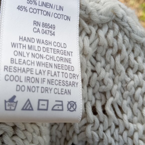 Tommy Bahama Linen And Cotton Blend  Knit Long Cardigan - Picture 4 of 4